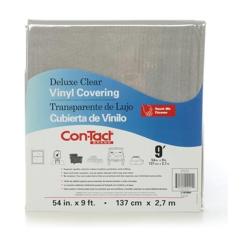 CON-TACT BRAND Con-Tact KIT54C3P21206P Clear Vinyl Covering Deluxe KIT54C3P21206P